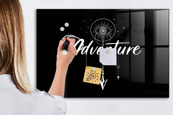 Dry erase board magnetic Memo board with magnets
