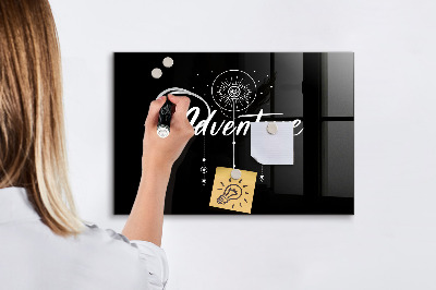 Dry erase board magnetic Memo board with magnets