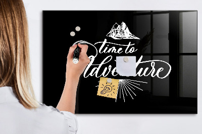 Magnetic dry erase board Time for a personal photo adventure