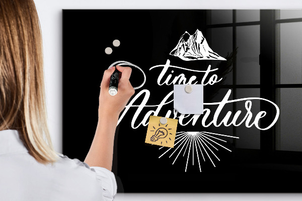 Magnetic dry erase board Time for a personal photo adventure