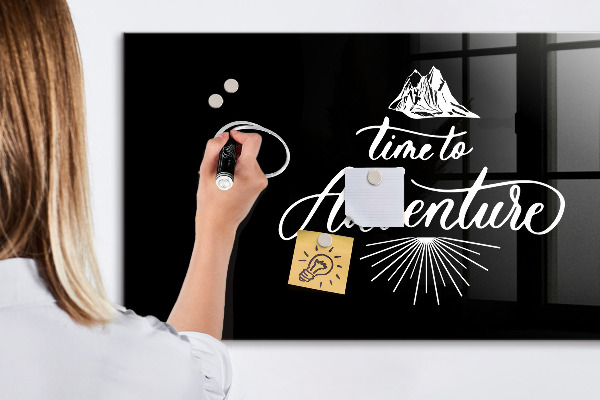 Magnetic dry erase board Time for a personal photo adventure