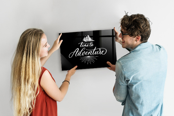 Magnetic dry erase board Time for a personal photo adventure
