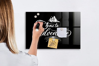 Magnetic dry erase board Time for a personal photo adventure