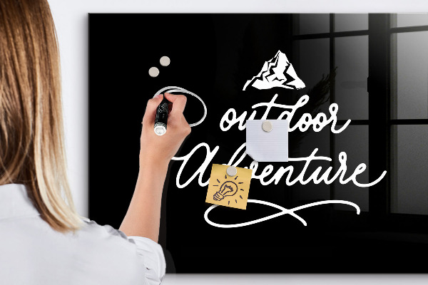 Dry erase board magnetic Outdoor adventure