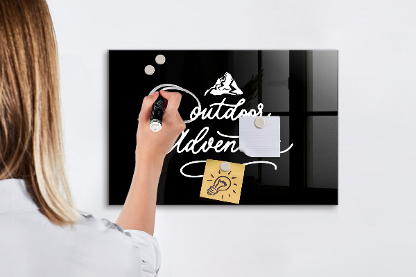 Dry erase board magnetic Outdoor adventure