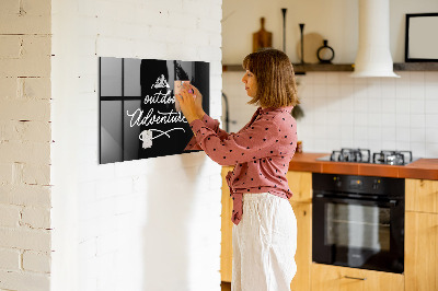 Dry erase board magnetic Outdoor adventure
