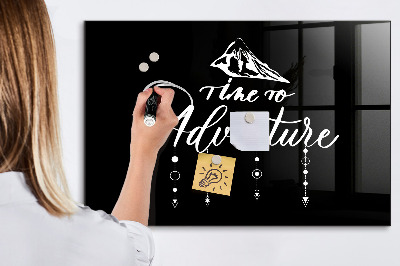 Magnetic dry erase board A stylish board for presenting memories