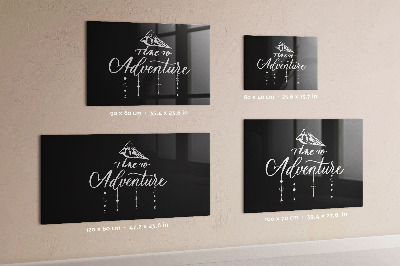 Magnetic dry erase board A stylish board for presenting memories