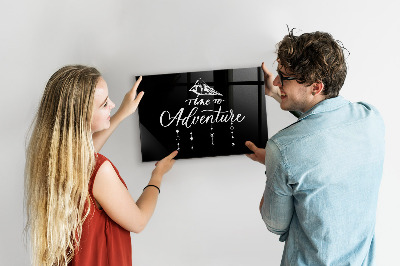 Magnetic dry erase board A stylish board for presenting memories