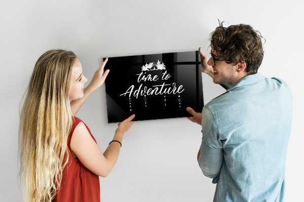Dry erase board magnetic Time for adventures and memories