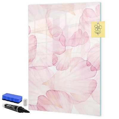 Dry erase board magnetic Stylish board for photos and notes
