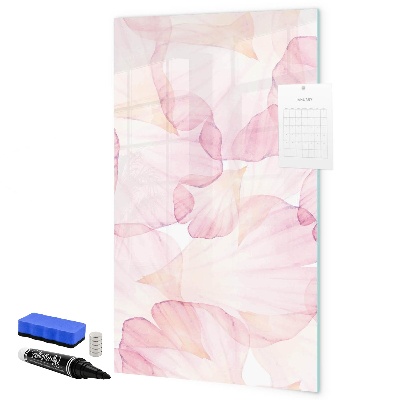 Dry erase board magnetic Stylish board for photos and notes