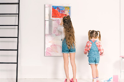 Dry erase board magnetic Stylish board for photos and notes