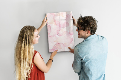 Dry erase board magnetic Stylish board for photos and notes