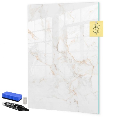 Dry erase board magnetic Stylish board for photos and notes