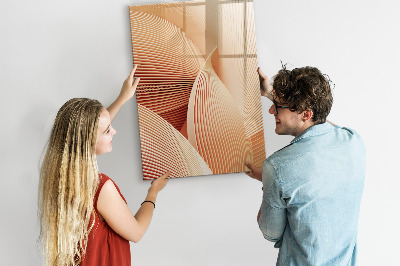 Dry erase board magnetic Modern board for notes and photos