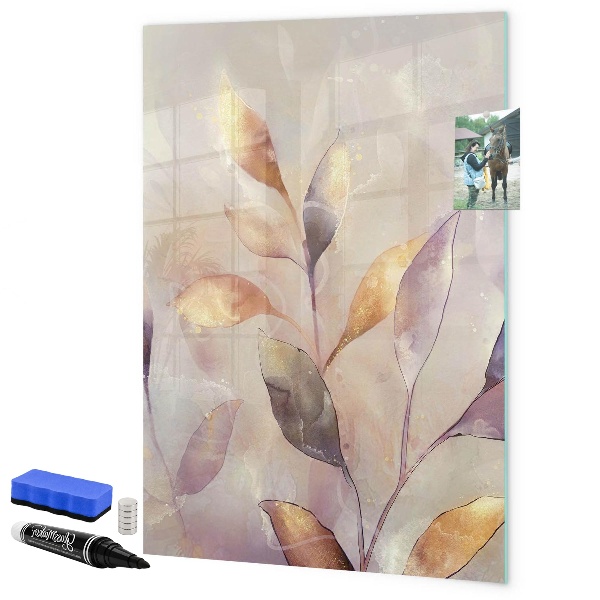 Magnetic dry erase board Creative photo display board