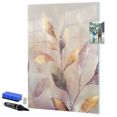 Magnetic dry erase board Creative photo display board