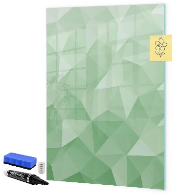 Dry erase board magnetic A colorful board for presenting photos
