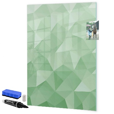 Dry erase board magnetic A colorful board for presenting photos