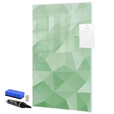 Dry erase board magnetic A colorful board for presenting photos