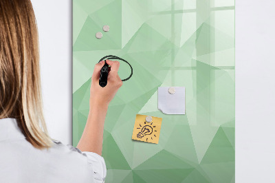 Dry erase board magnetic A colorful board for presenting photos