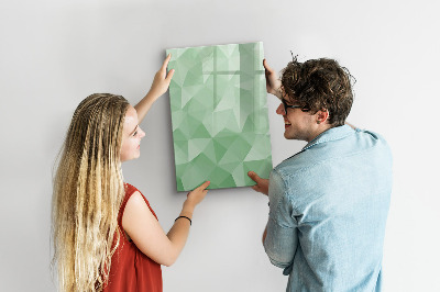 Dry erase board magnetic A colorful board for presenting photos