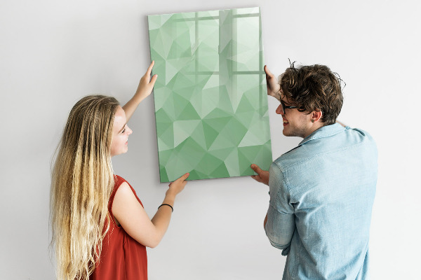 Dry erase board magnetic A colorful board for presenting photos