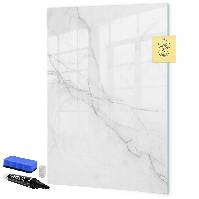 Dry erase board magnetic Stylish board for photos and notes
