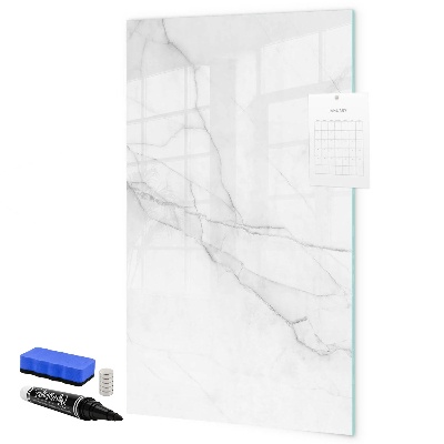 Dry erase board magnetic Stylish board for photos and notes