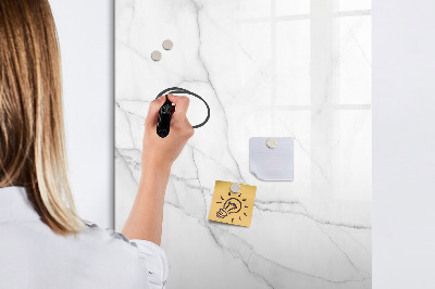 Dry erase board magnetic Stylish board for photos and notes
