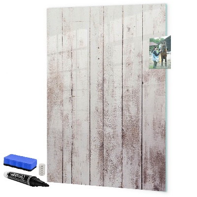 Magnetic dry erase board A board for presenting photos and notes