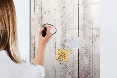 Magnetic dry erase board A board for presenting photos and notes