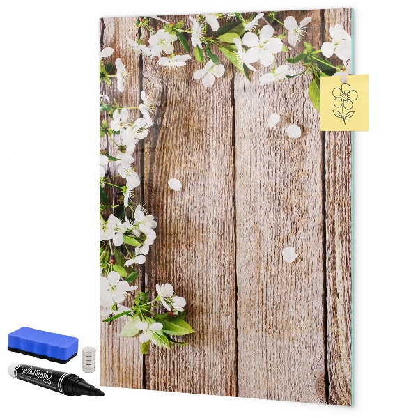 Dry erase board magnetic Creative board for photos and notes