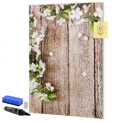 Dry erase board magnetic Creative board for photos and notes