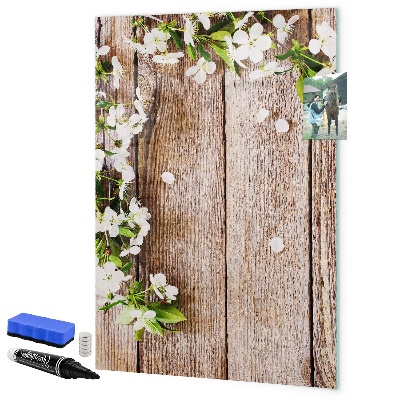 Dry erase board magnetic Creative board for photos and notes