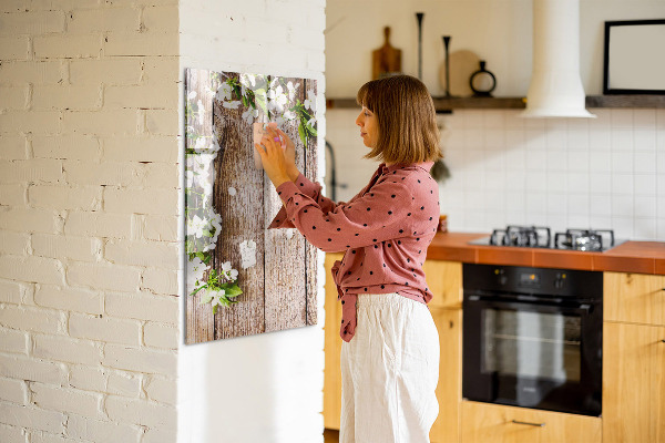 Dry erase board magnetic Creative board for photos and notes