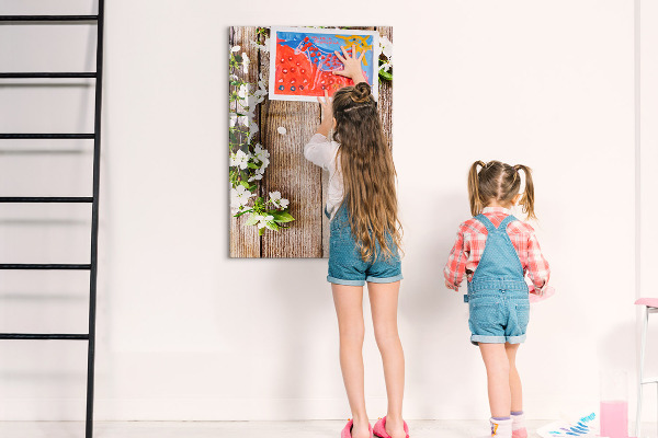 Dry erase board magnetic Creative board for photos and notes