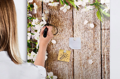 Dry erase board magnetic Creative board for photos and notes