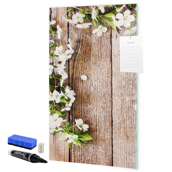 Dry erase board magnetic Creative board for photos and notes