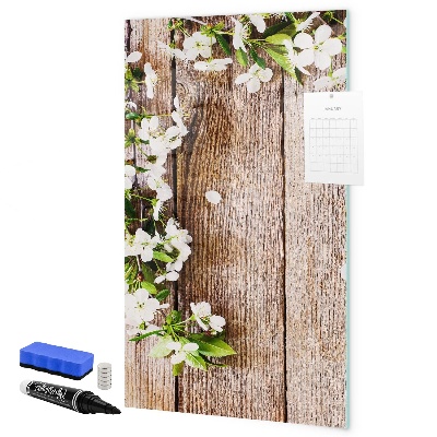 Dry erase board magnetic Creative board for photos and notes