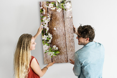 Dry erase board magnetic Creative board for photos and notes