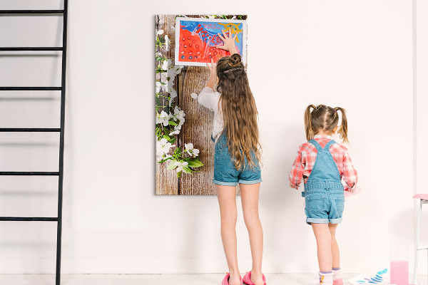 Dry erase board magnetic Creative board for photos and notes