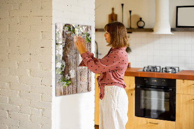 Dry erase board magnetic Creative board for photos and notes