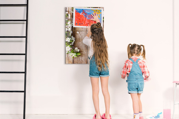 Dry erase board magnetic Creative board for photos and notes