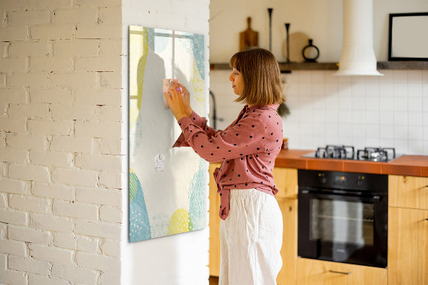 Magnetic dry erase board A creative space for memories and photos