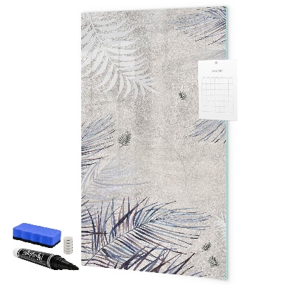 Dry erase board magnetic Stylish photo board with plants