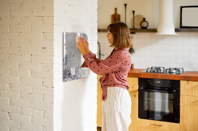 Dry erase board magnetic Stylish photo board with plants