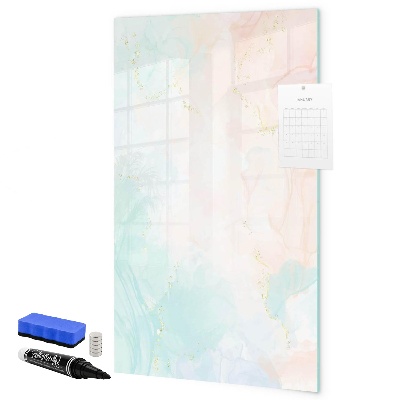 Dry erase board magnetic A colorful board for photos and notes