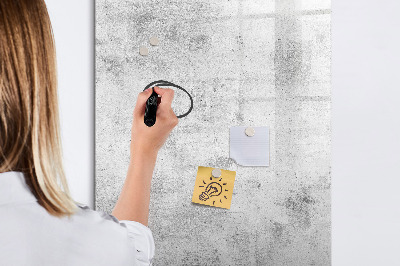 Dry erase board magnetic Modern board for notes and photos